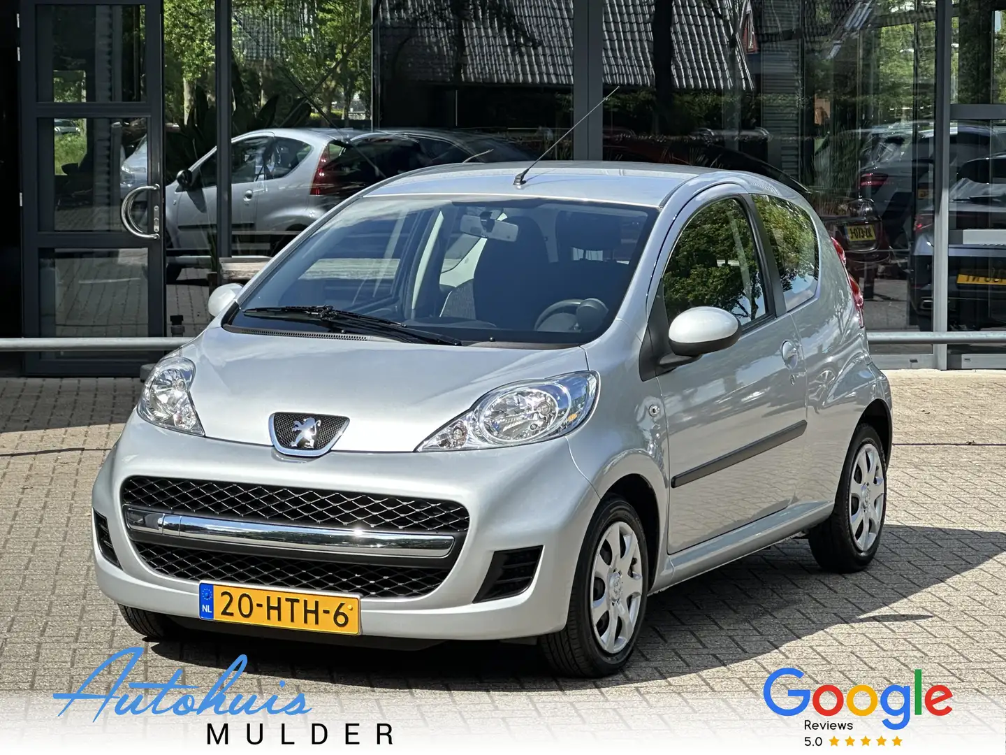 Peugeot 107 1.0-12V Sublime Airco/CV op afstand Unieke kilomet Grijs - 1