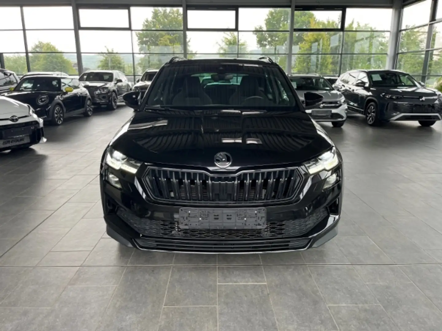 Skoda Karoq Sportline 4x4 2.0 TDI AHK El. Panodach Digi. Cockp Black - 2