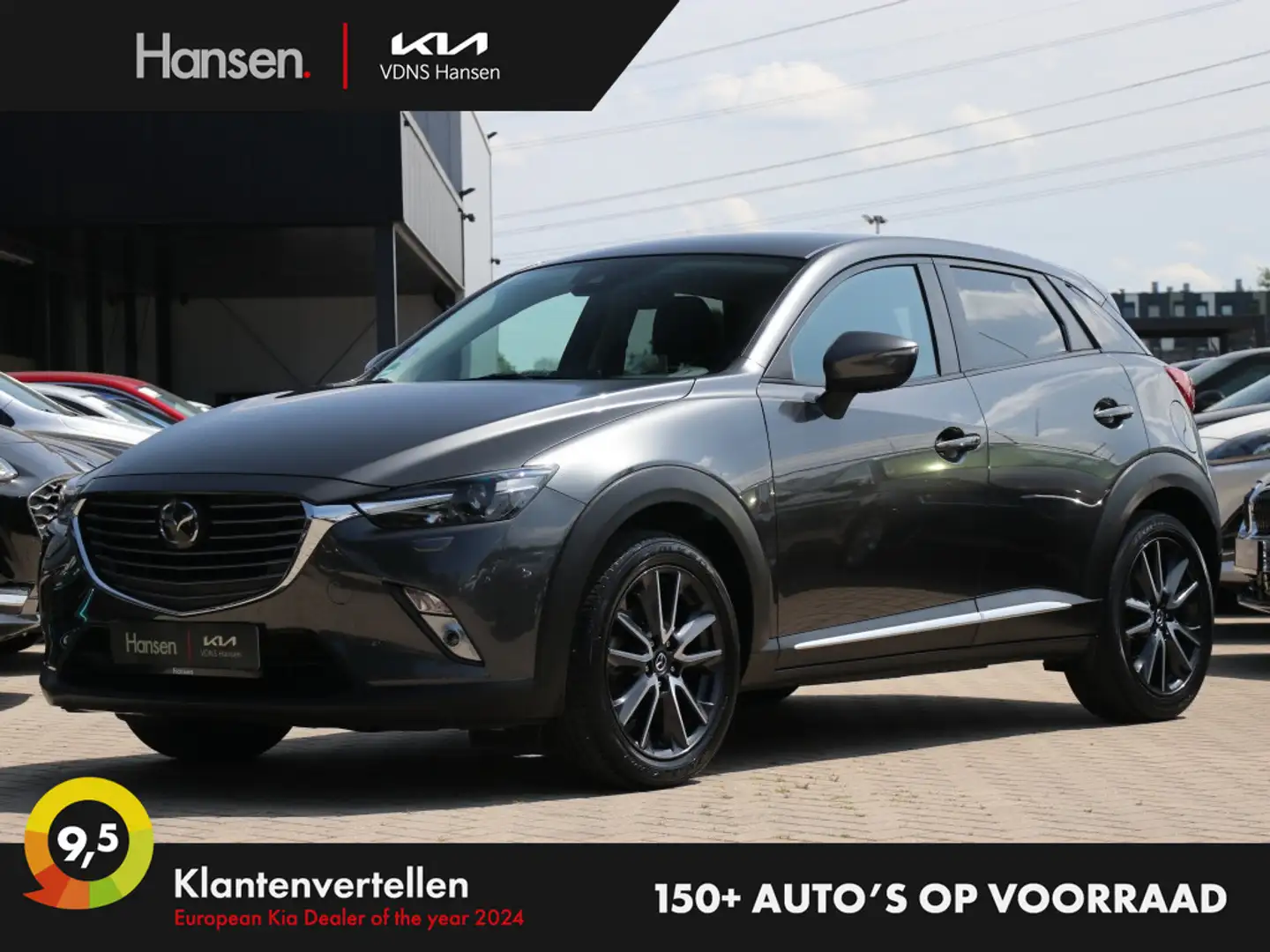 Mazda CX-3 2.0 SkyActiv-G 120 GT-M I Automaat I Trekhaak I Na Gris - 1
