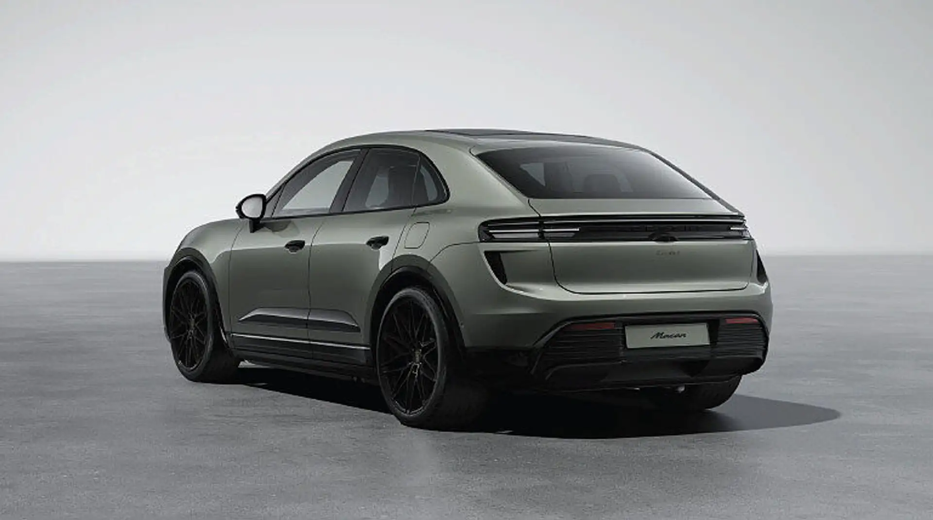 Porsche Macan Turbo NP 157000 RearAxle 2ndDisplay BlackPack 22' Groen - 2