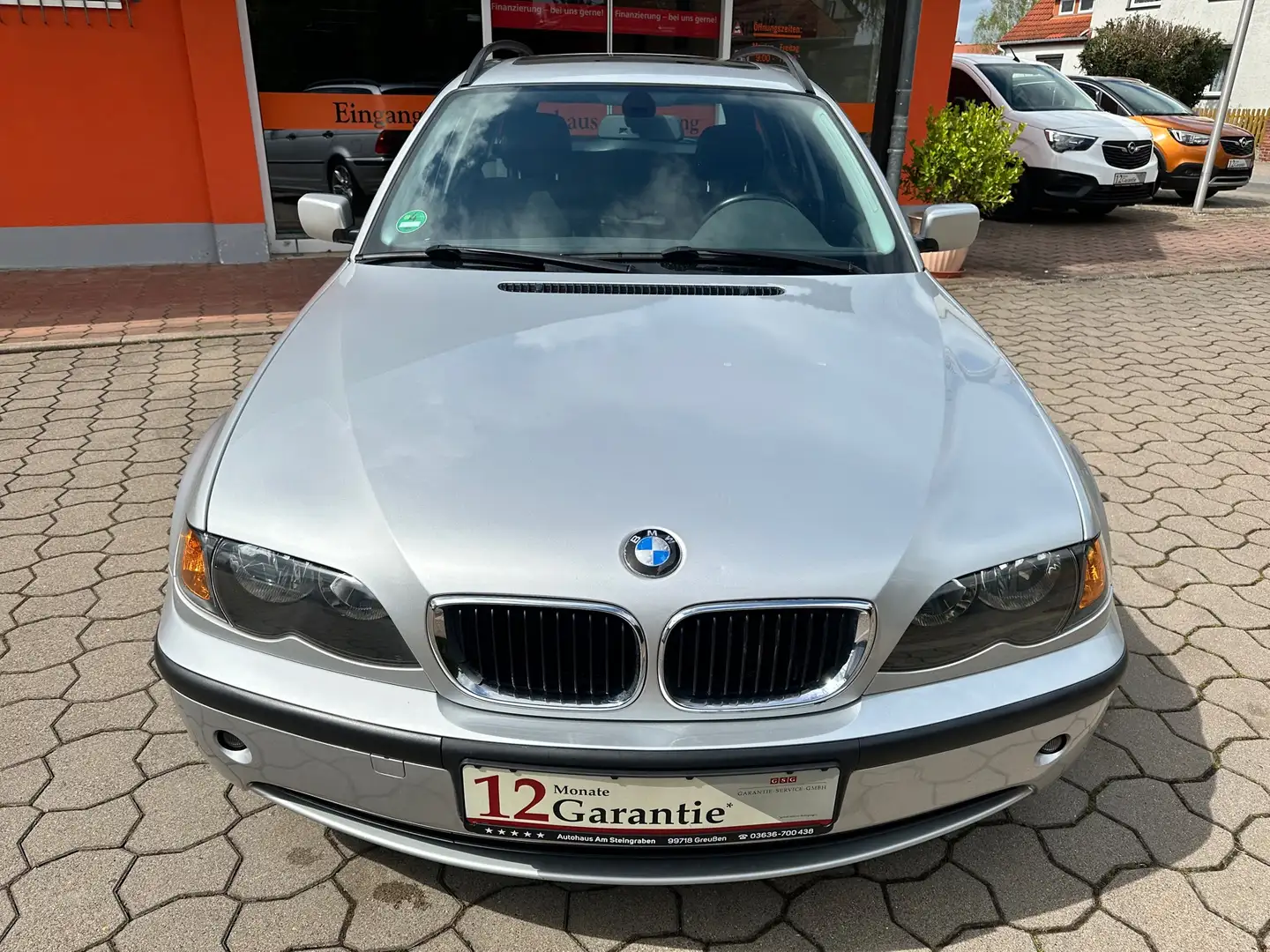BMW 316 316i * AHK * Schiebedach * Neuer Service * Grijs - 2