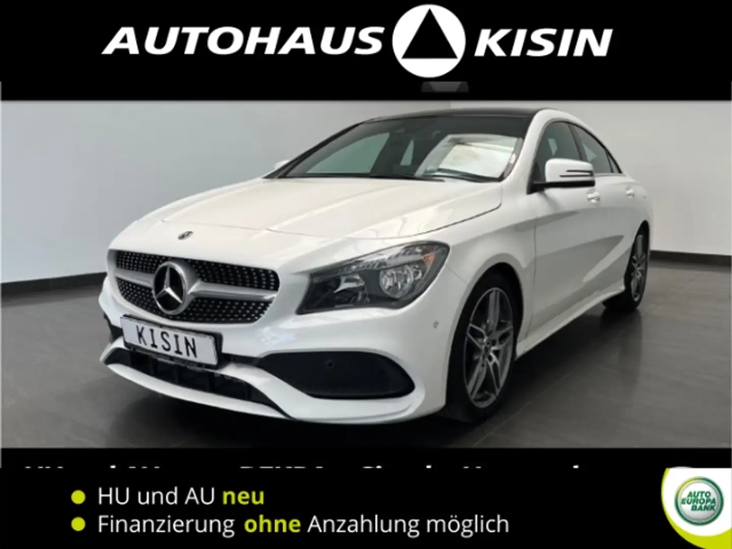 Mercedes-Benz CLA 200 AMG Line 1.6 /CAM /Pano /Leder /SportPak Blanc - 1