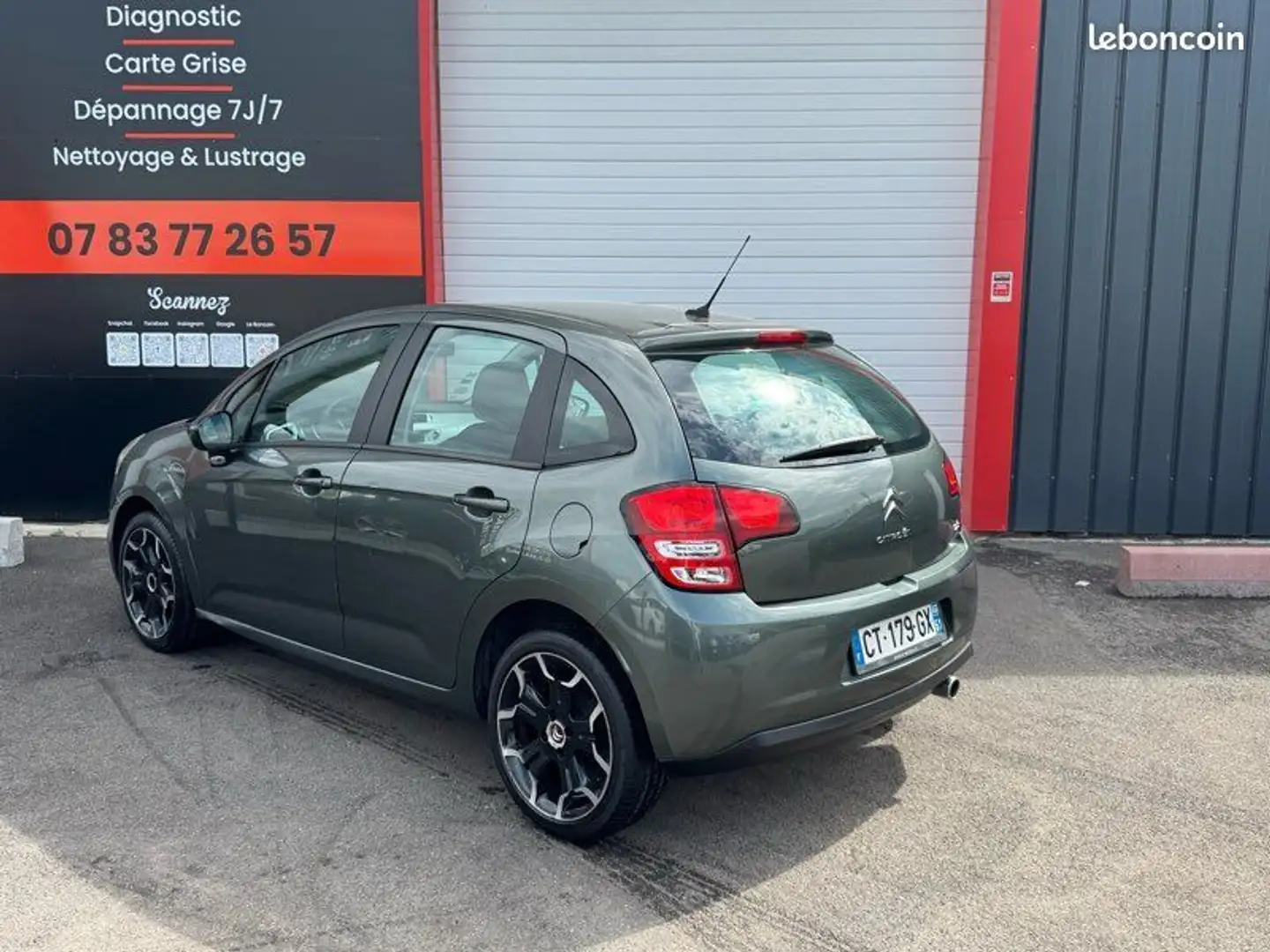 Citroen C3 Citroën 1.4 HDI 70 cv diesel distribution neuve Vert - 2