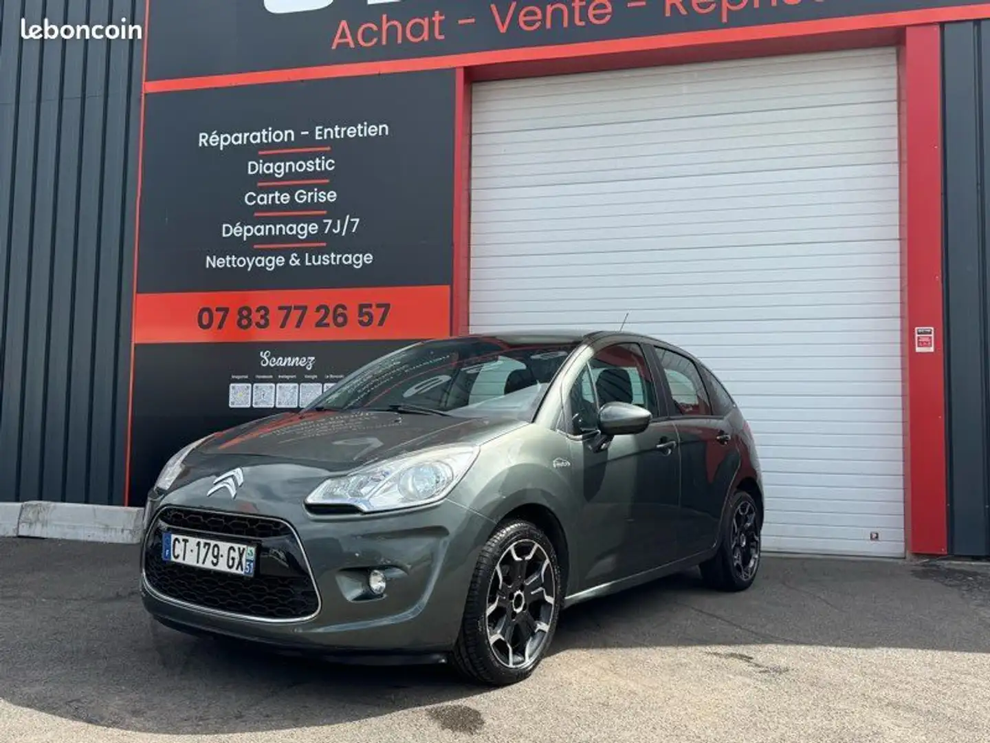 Citroen C3 Citroën 1.4 HDI 70 cv diesel distribution neuve Vert - 1
