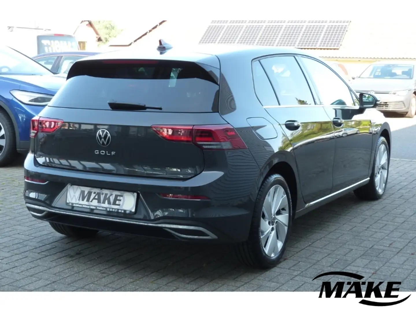 Volkswagen Golf VIII 2.0 TSI DSG, Style, LED, ACC, SHZ, Navi, Grau - 2