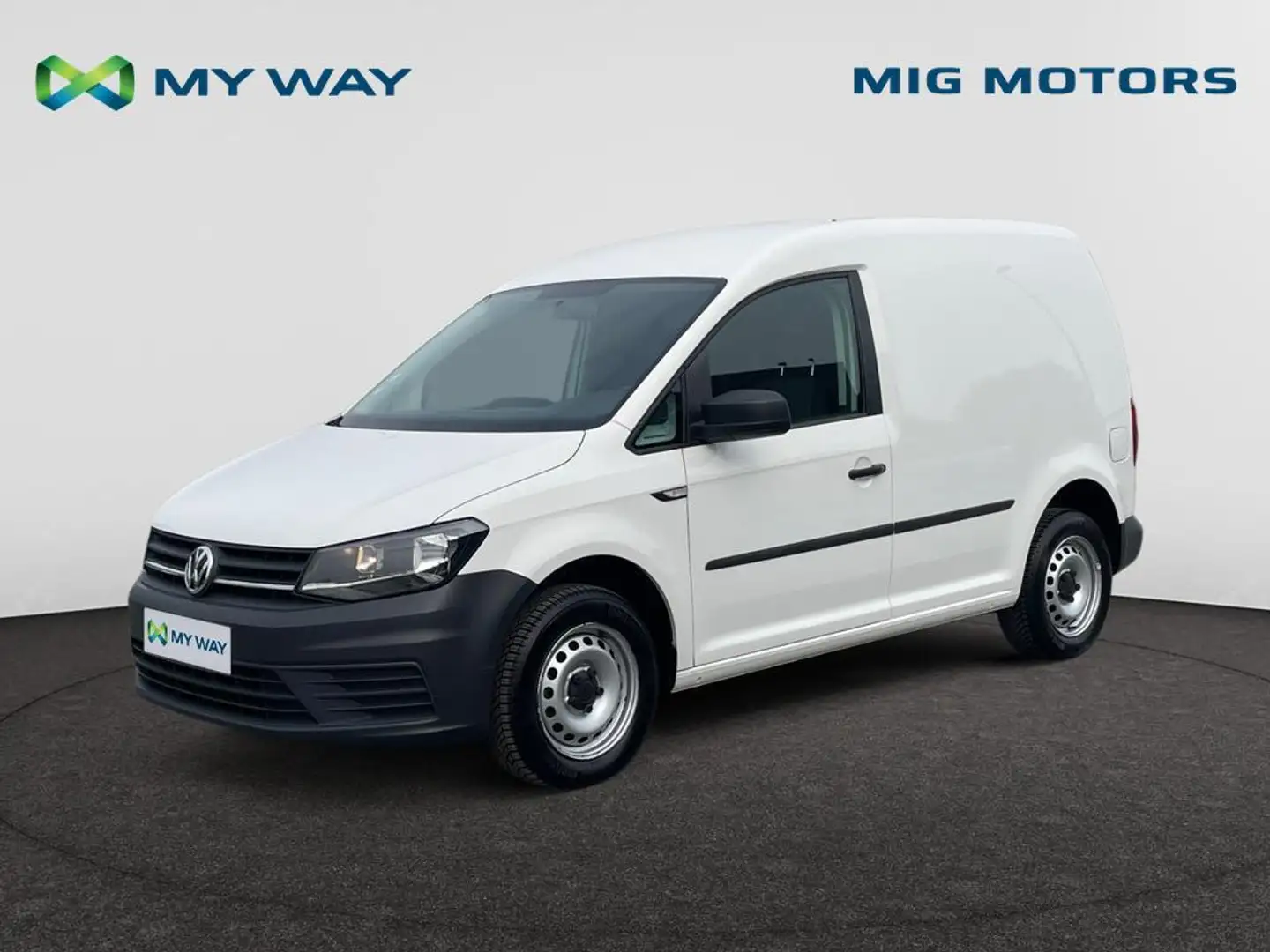 Volkswagen Caddy Bestelwagen 2.0 TDI 102pk /// bluetooth Blanc - 1