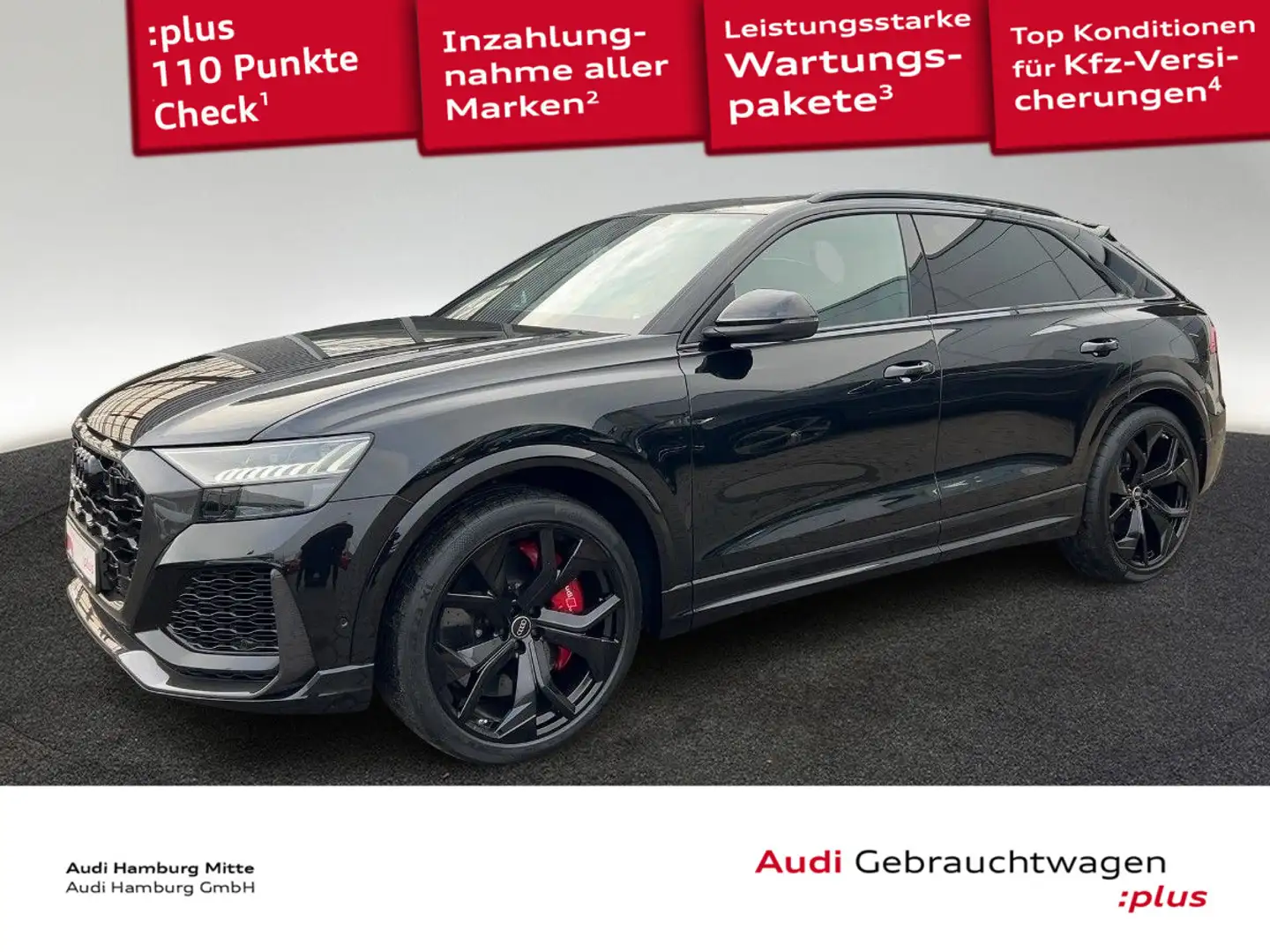 Audi RS Q8 RSQ8 4.0 TFSI quattro tiptronic Matrix B&O Stand Schwarz - 1