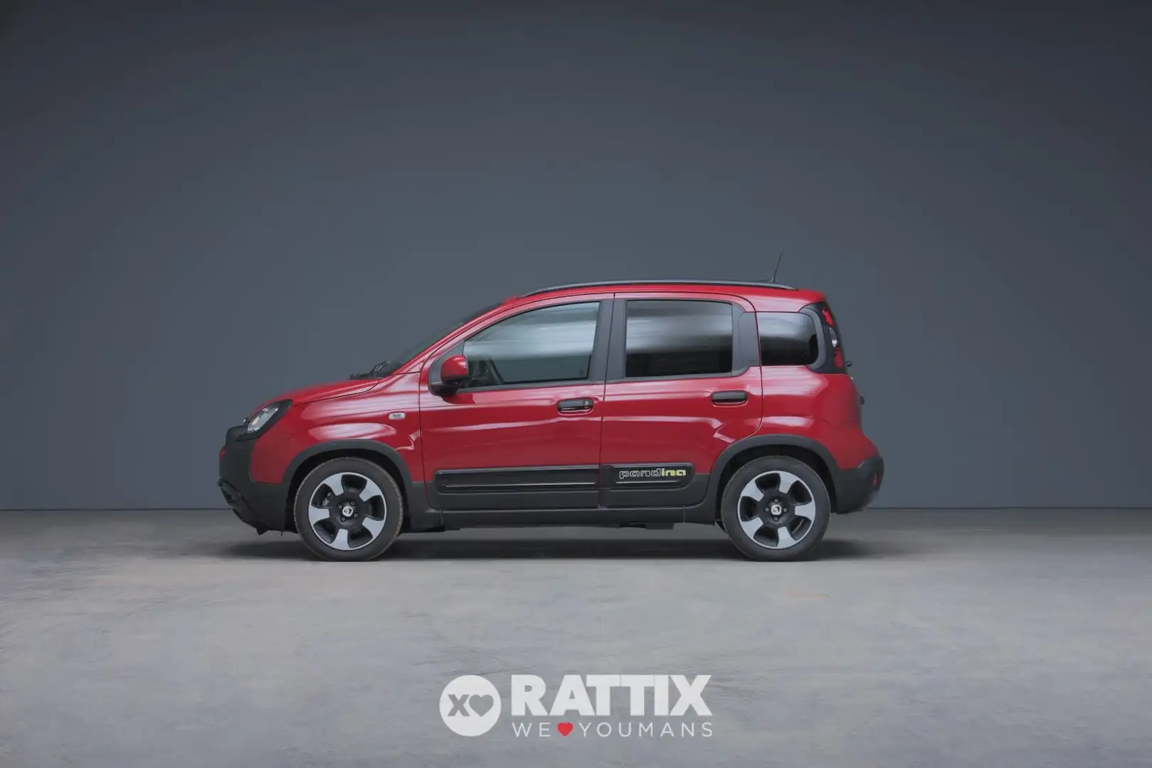 Fiat Panda Pandina 1.0 Firefly Hybrid 70CV Cross Rouge - 2
