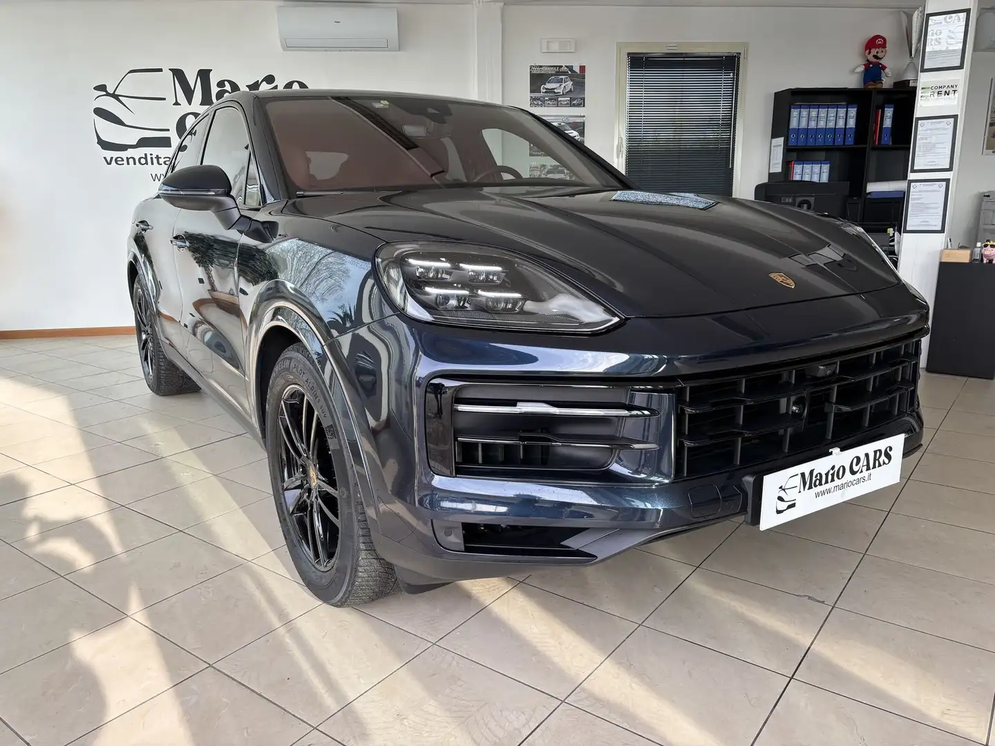 Porsche Cayenne Cayenne Coupé 4.0 V8 Turbo S Blauw - 1