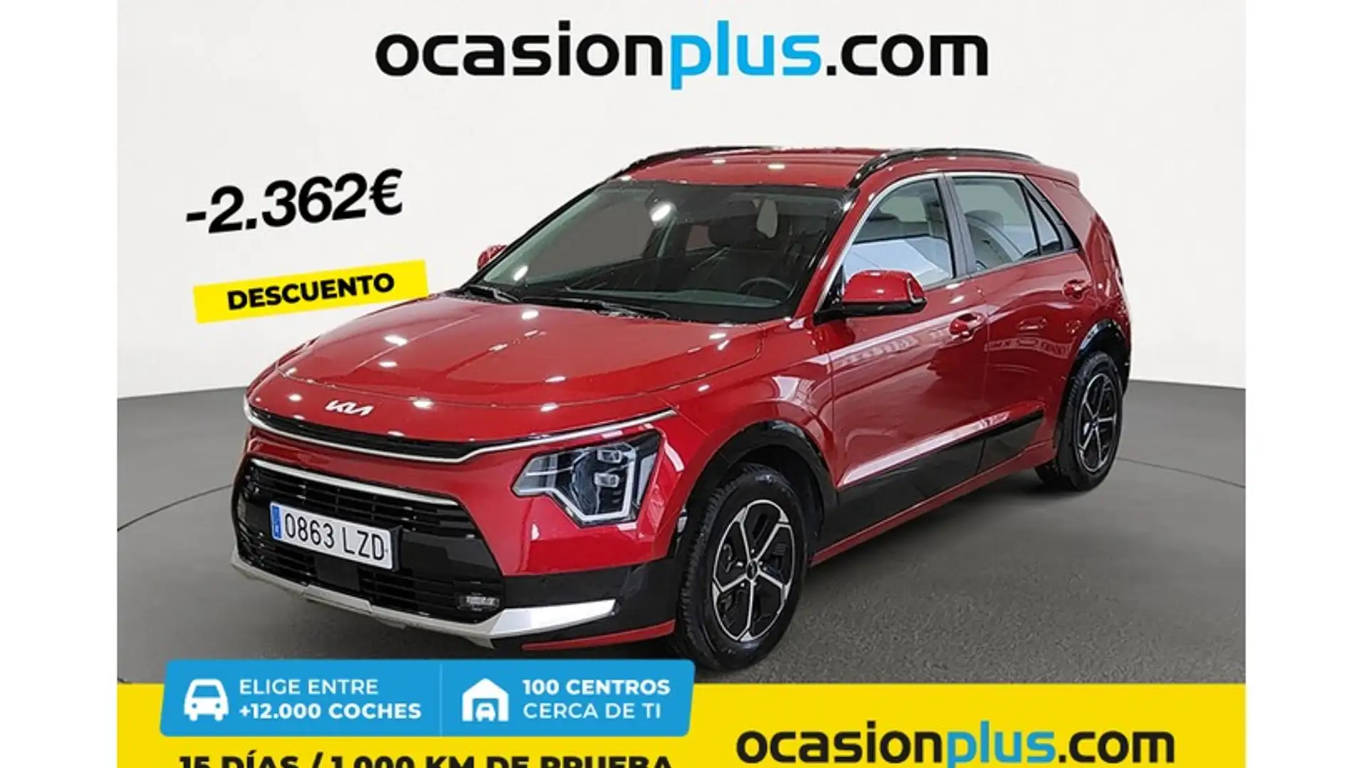 Kia Niro 1.6 HEV Drive Rojo - 1