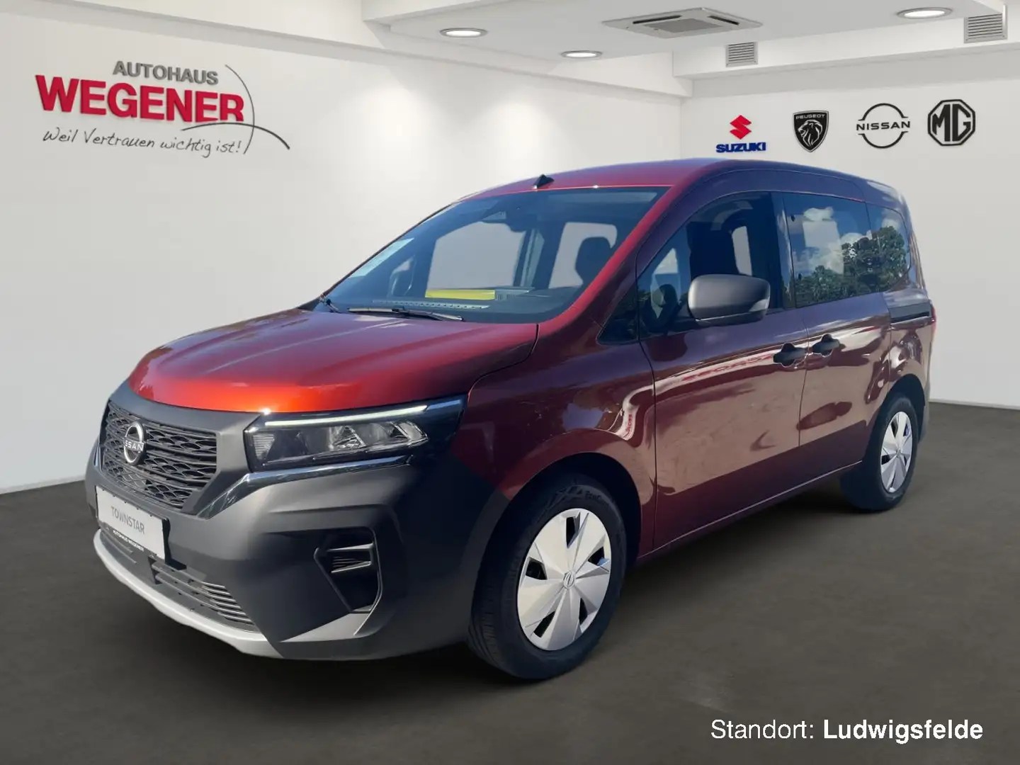 Nissan Townstar TOWNSTAR ACENTA Kombi L1 DIG-T 130 AT 2ST Rouge - 1