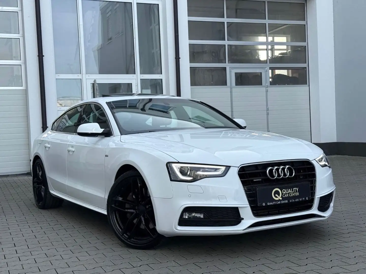 Audi A5 Sportback 3.0 TDI QUATTRO S LINE*AHK*B&O*KAME Blanco - 1