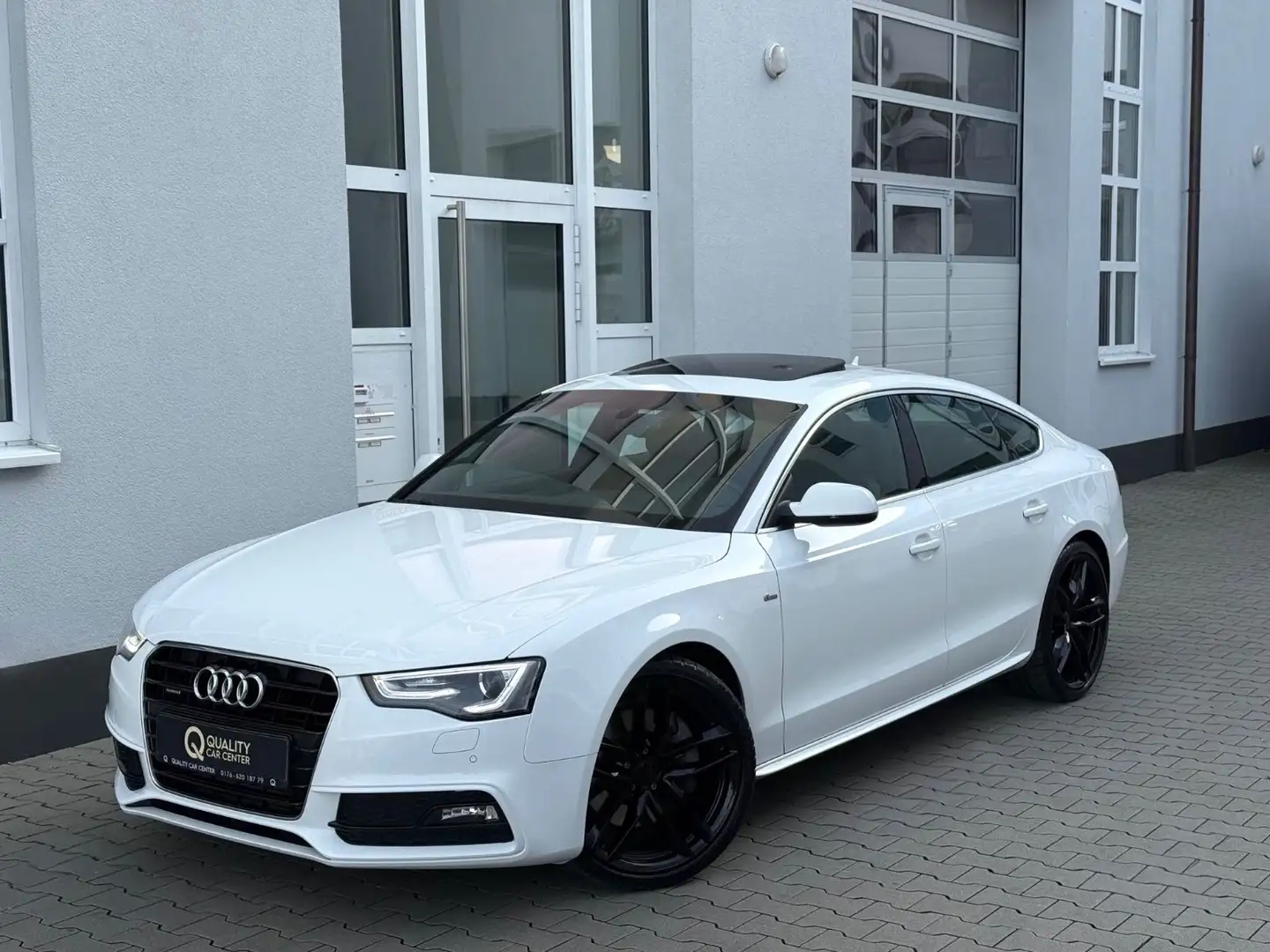 Audi A5 Sportback 3.0 TDI QUATTRO S LINE*AHK*B&O*KAME Blanco - 2