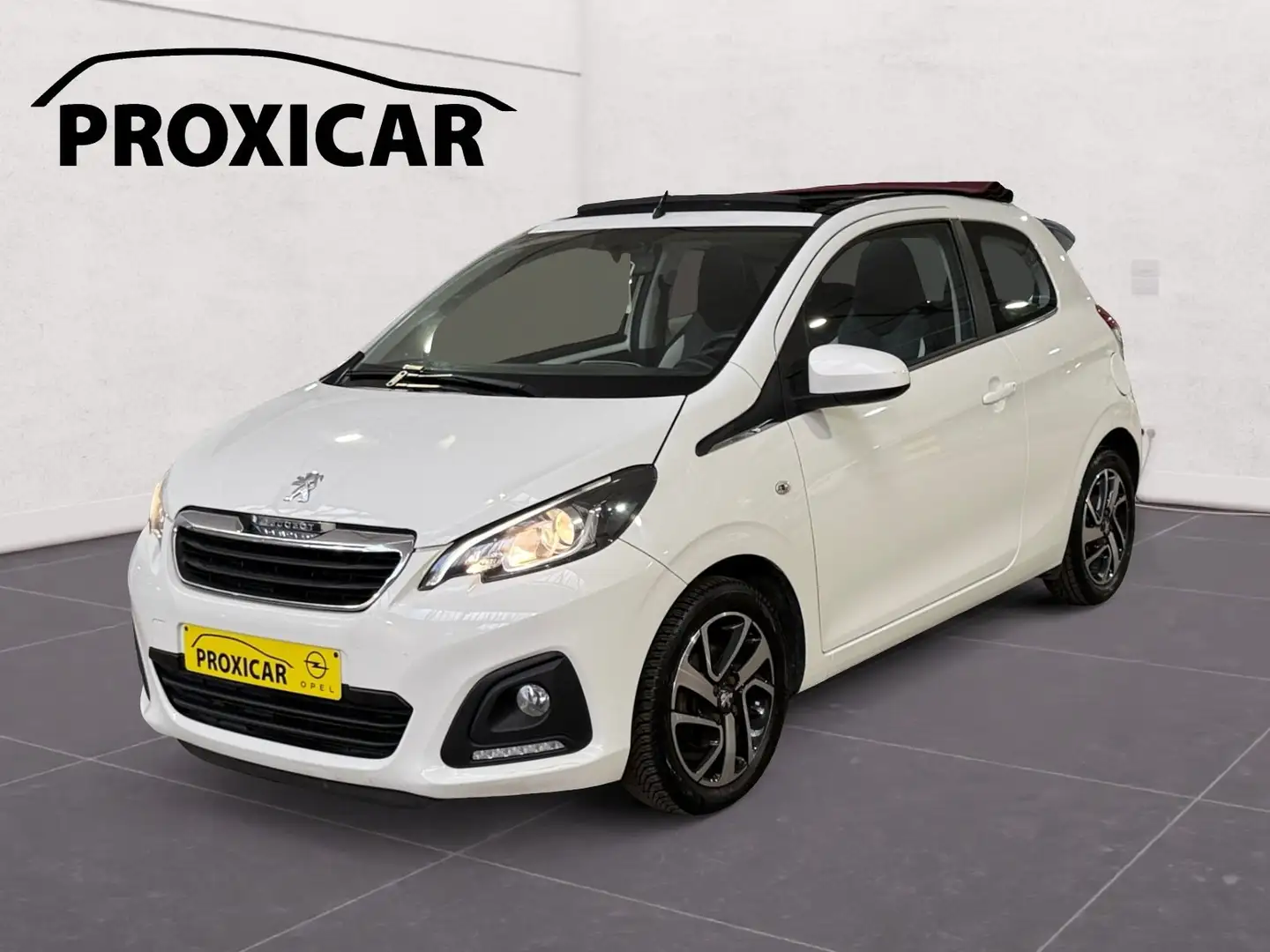 Peugeot 108 1.2 i 82cv Top Active Blanc Airco*Bluetooth*USB Blanc - 1