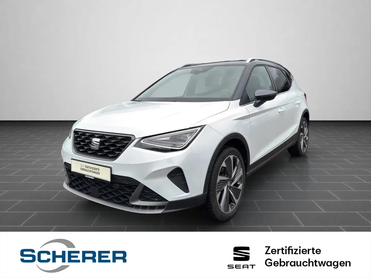 SEAT Arona FR 1.0 TSI RFK NAVI SHZ CARPLAY Weiß - 1