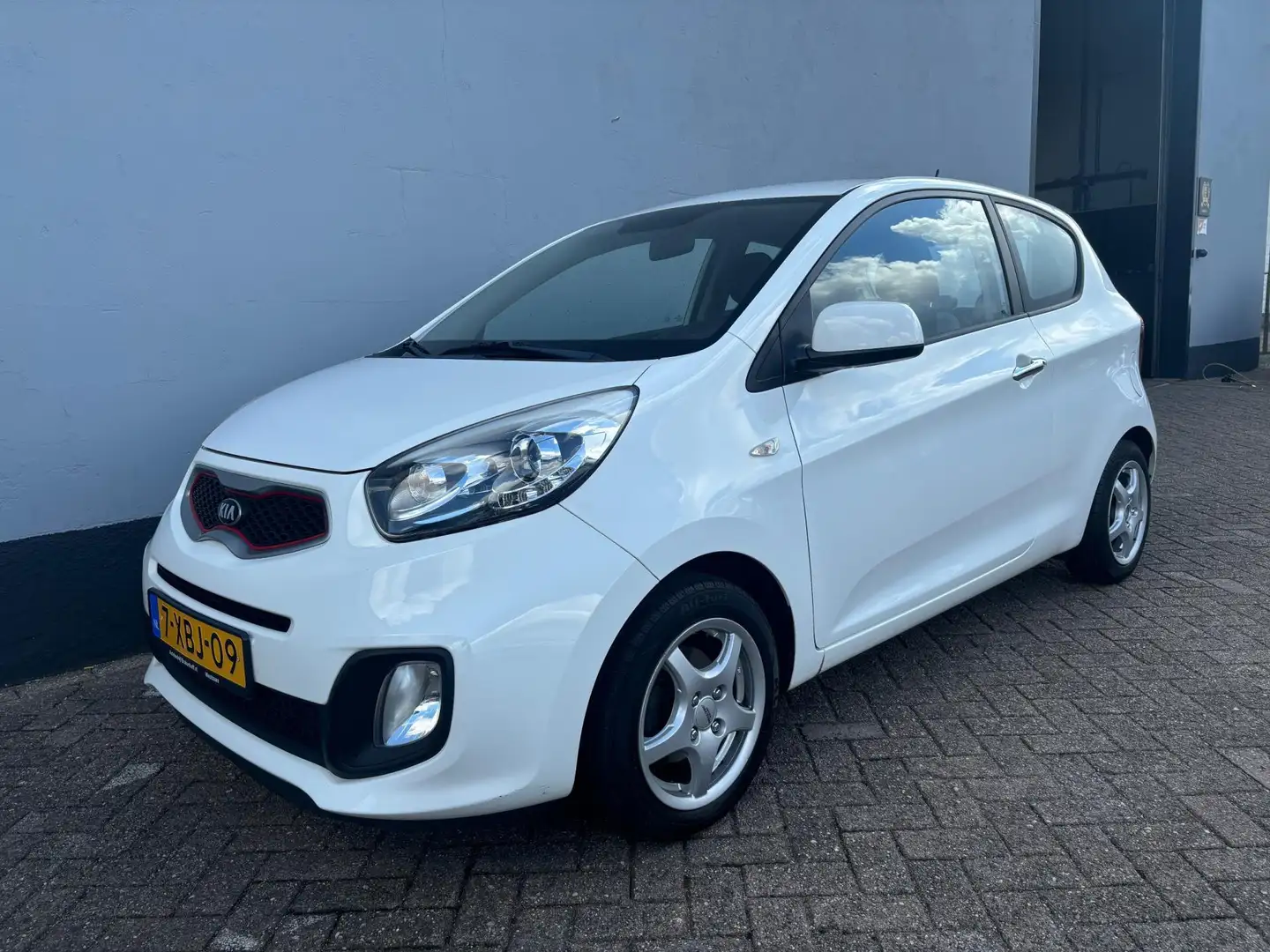 Kia Picanto 1.0 CVVT BusinessLine - Airco - LMV Weiß - 1