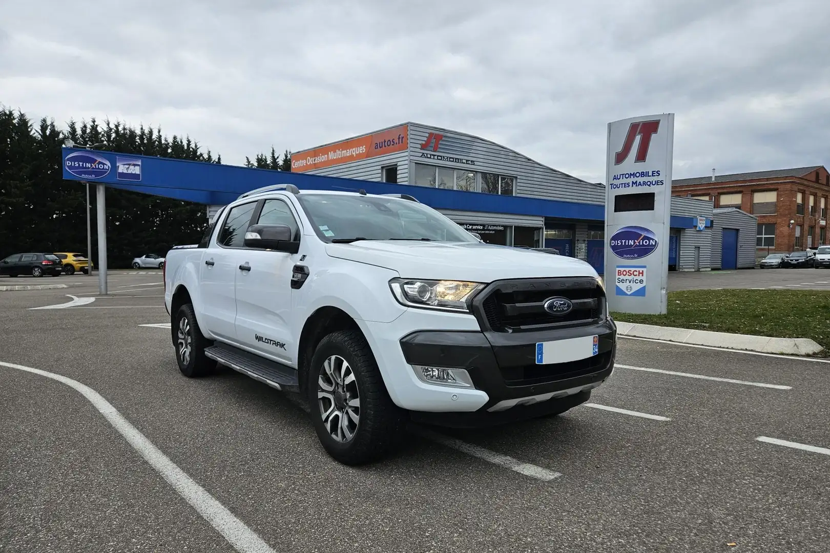 Ford Ranger Ranger 3.2 TDCi 200 - BVA CABINE DOUBLE Wildtrak Biały - 1