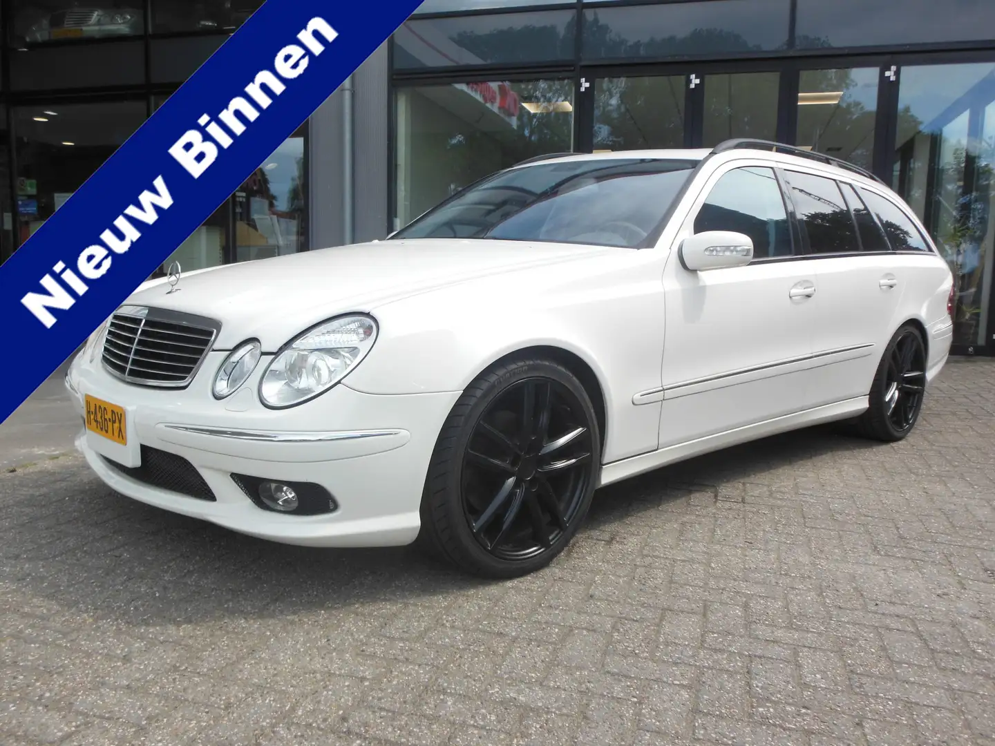 Mercedes-Benz E 500 Combi Elegance Automaat Staat in De Krim Blanc - 1