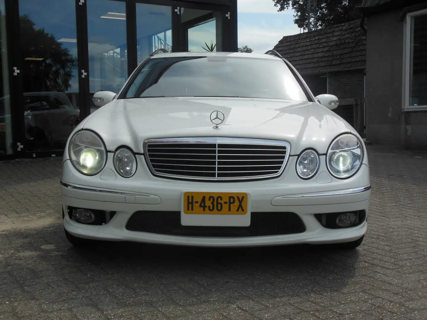 Mercedes-Benz E 500 Combi Elegance Automaat Staat in De Krim Blanc - 2