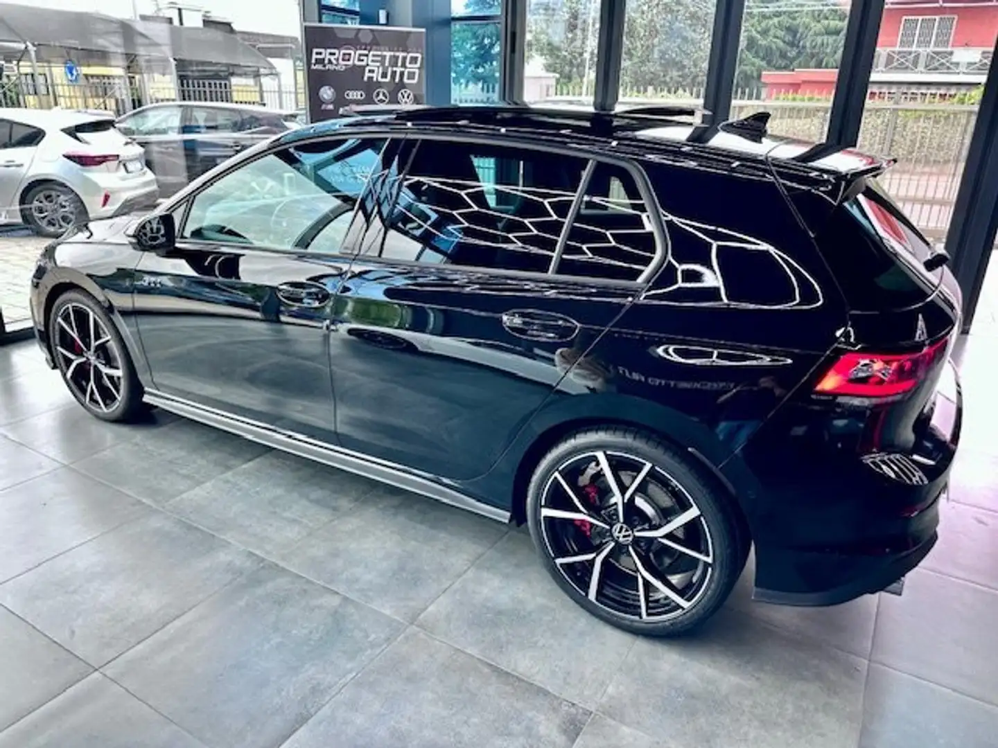 Volkswagen Golf GTI 2.0 265cv DSG - TETTO,HARMAN,TEL 360°,SED RIS Nero - 2