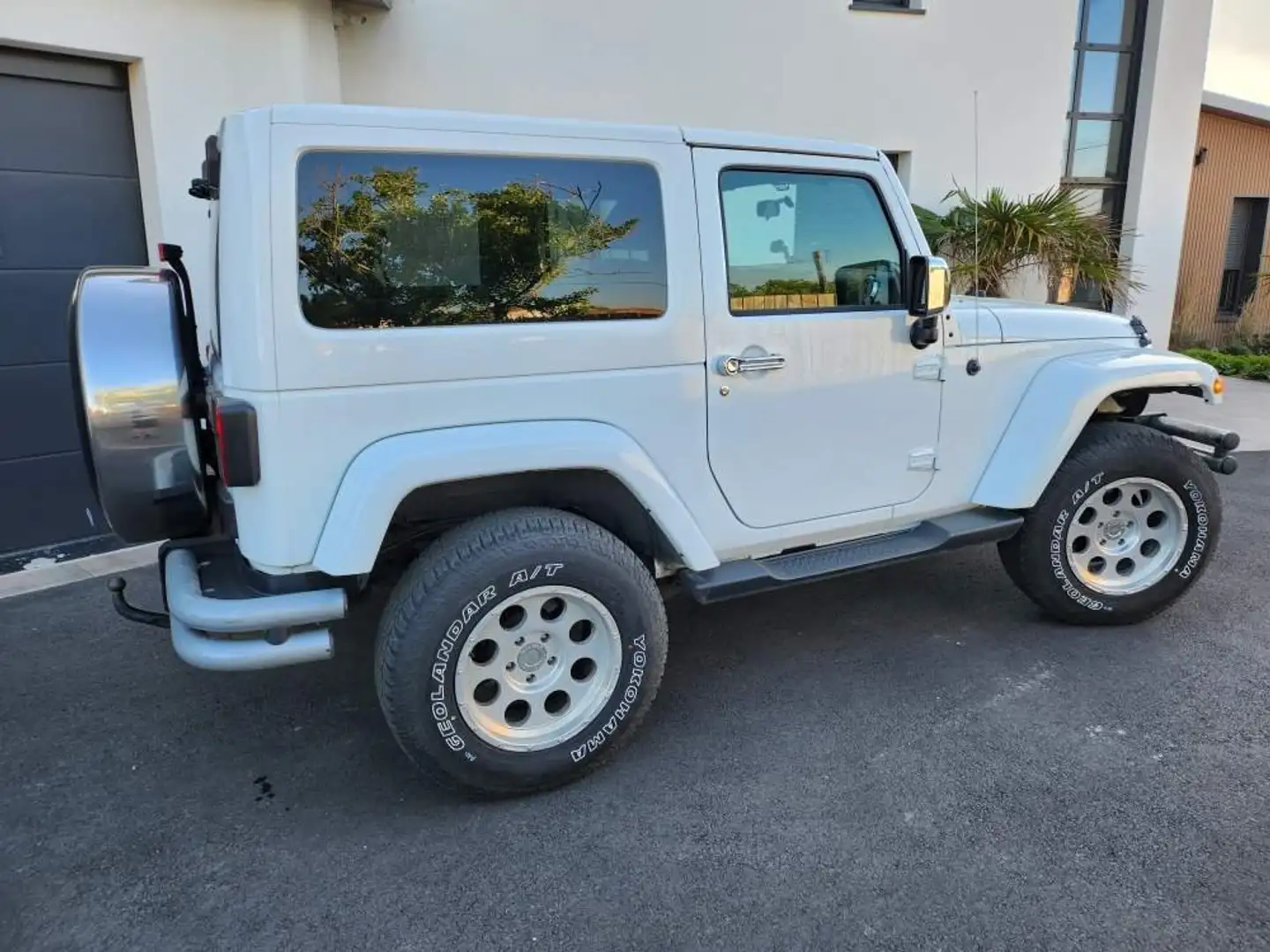 Jeep Wrangler Wrangler 2.8 CRD 200 Sahara A Blanc - 1