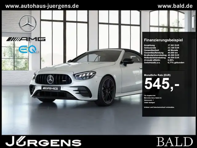 Mercedes-Benz E 53 AMG 4M+ Cabrio LED/360/Fahrassist/Nappa/20"