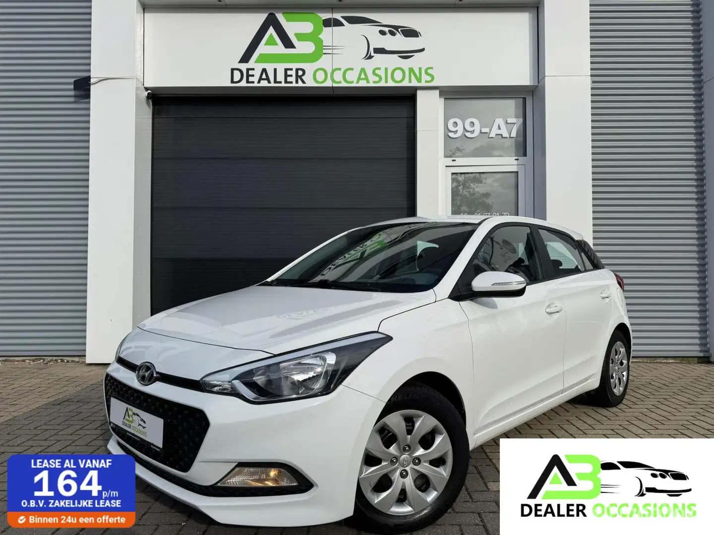 Hyundai i20 1.2 Comfort 5 drs, Airco,El Pakket,NW-APK Blanc - 1