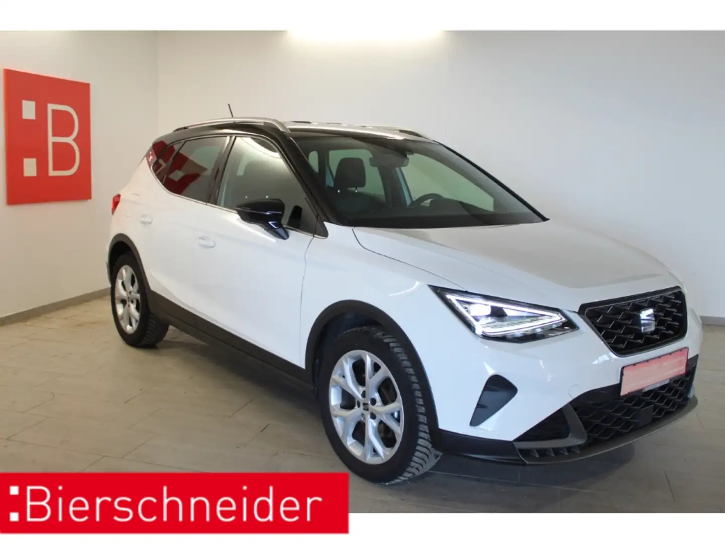 SEAT Arona 1.5 TSI DSG FR 17 LED ACC Weiß - 1