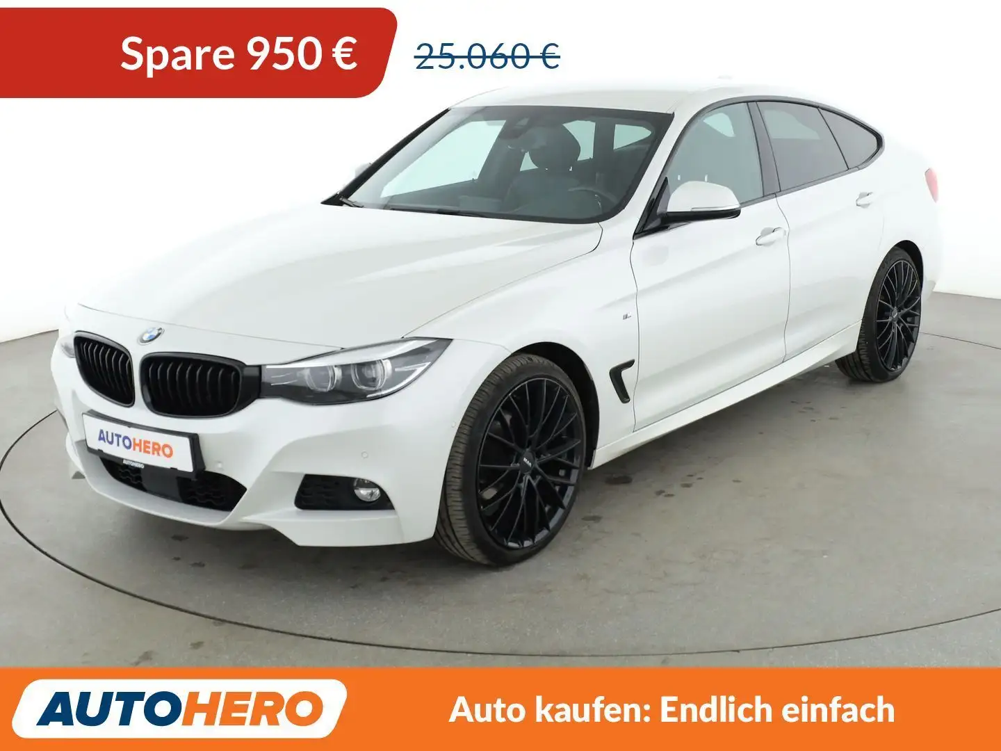 BMW 320 320i GT xDrive M Sport Aut.*NAVI*ACC*CAM* Blanc - 1