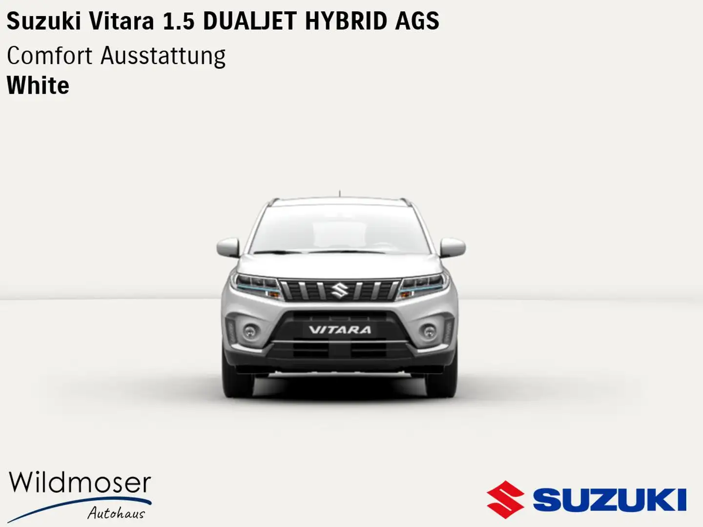 Suzuki Vitara ❤️ 1.5 DUALJET HYBRID AGS ⏱ 2 Monate Lieferzeit ✔️ Weiß - 2