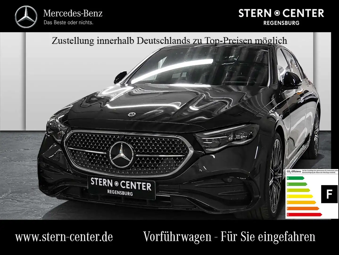 Mercedes-Benz E 450 d 4M Limo AMG+DISTR.+AHK+PANO+HUD+MEMORY++ Gris - 1