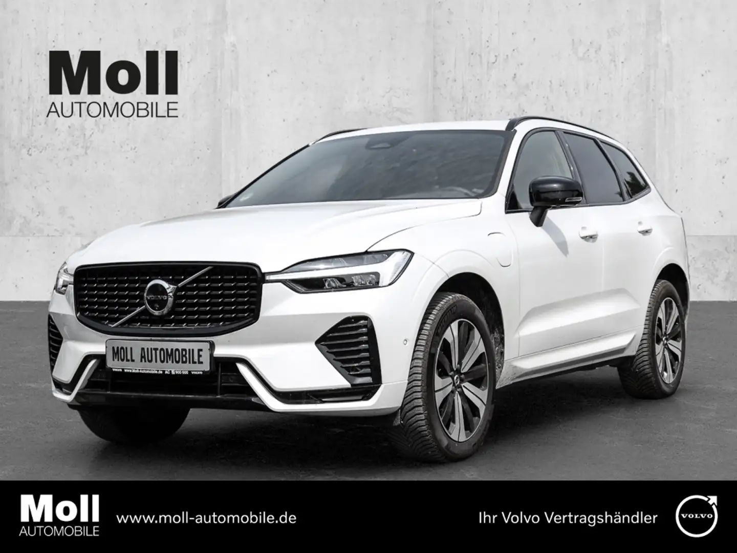 Volvo XC60 Plus Dark Recharge Plug-In Hybrid AWD T8 Twin Engi Weiß - 1