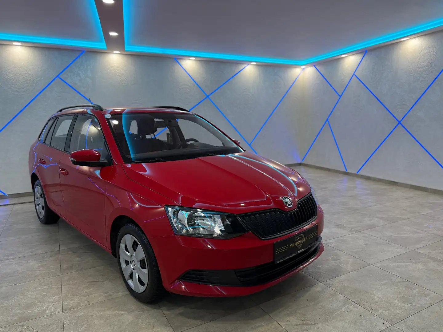 Skoda Fabia Combi Active 1,0*1.BESITZ*KLIMA* Rot - 1