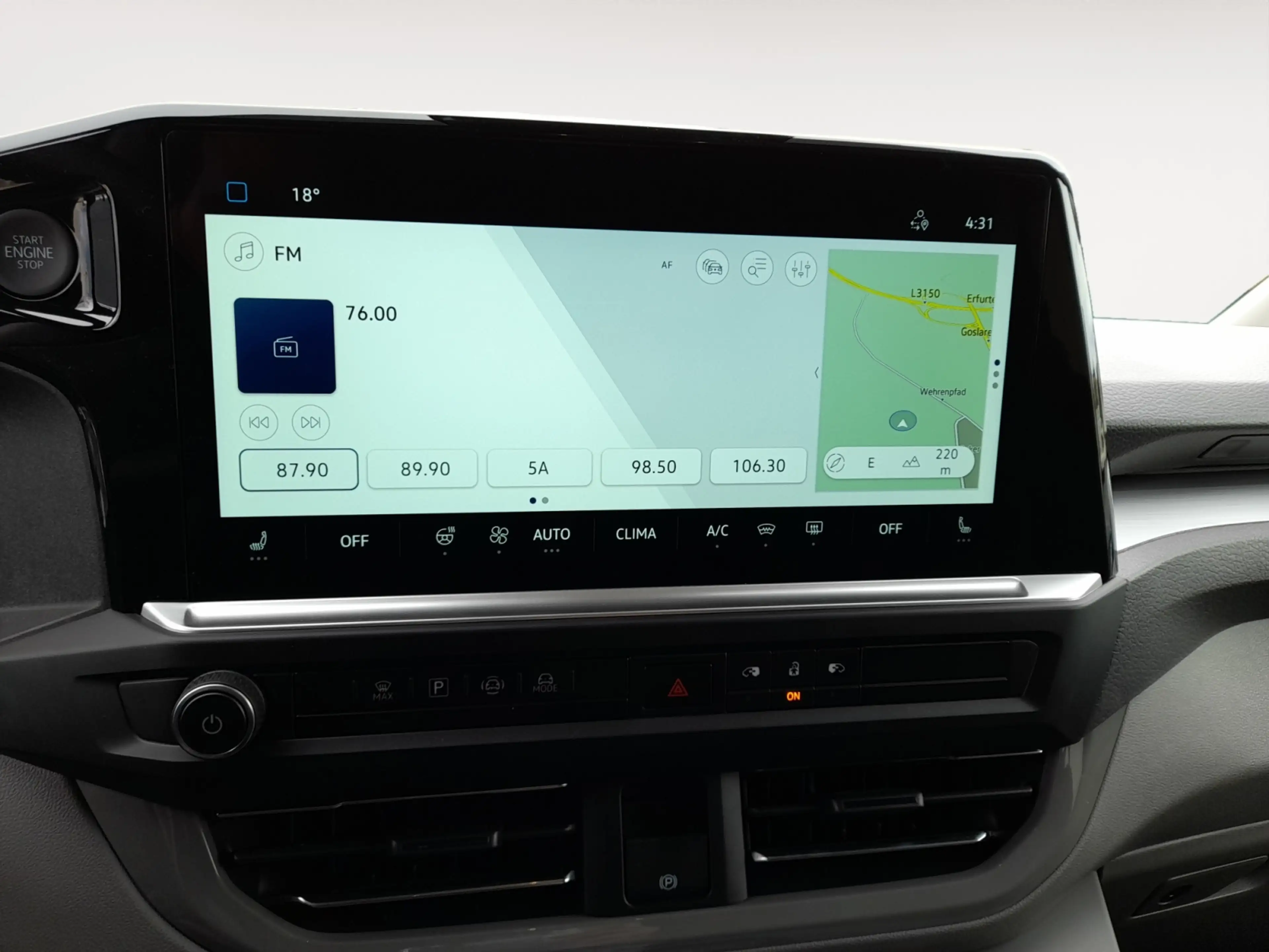 Volkswagen T7 Caravelle e-Caravelle Kessy Navi AHK 9Sitzer 19er Alu — photo 13