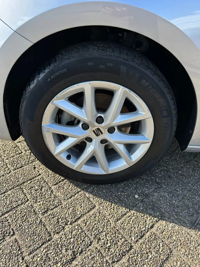 SEAT Leon 1.0 TSI OPF Style, Lane,Cruise,Verwstoel en stuur. Argent - 2