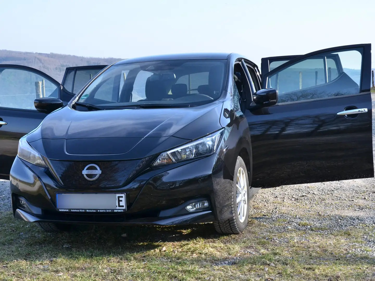 Nissan Leaf Leaf 39 kWh N-Connecta Schwarz - 2