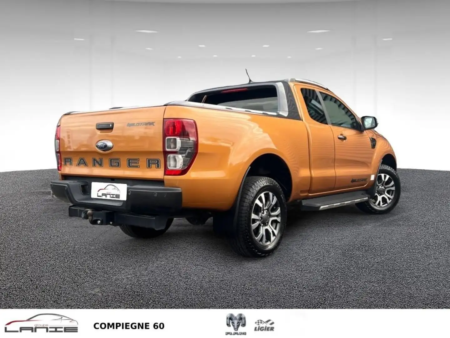Ford Ranger SUPER CABINE 2.0 ECOBLUE 213 BV10 WILDTRAK Orange - 2