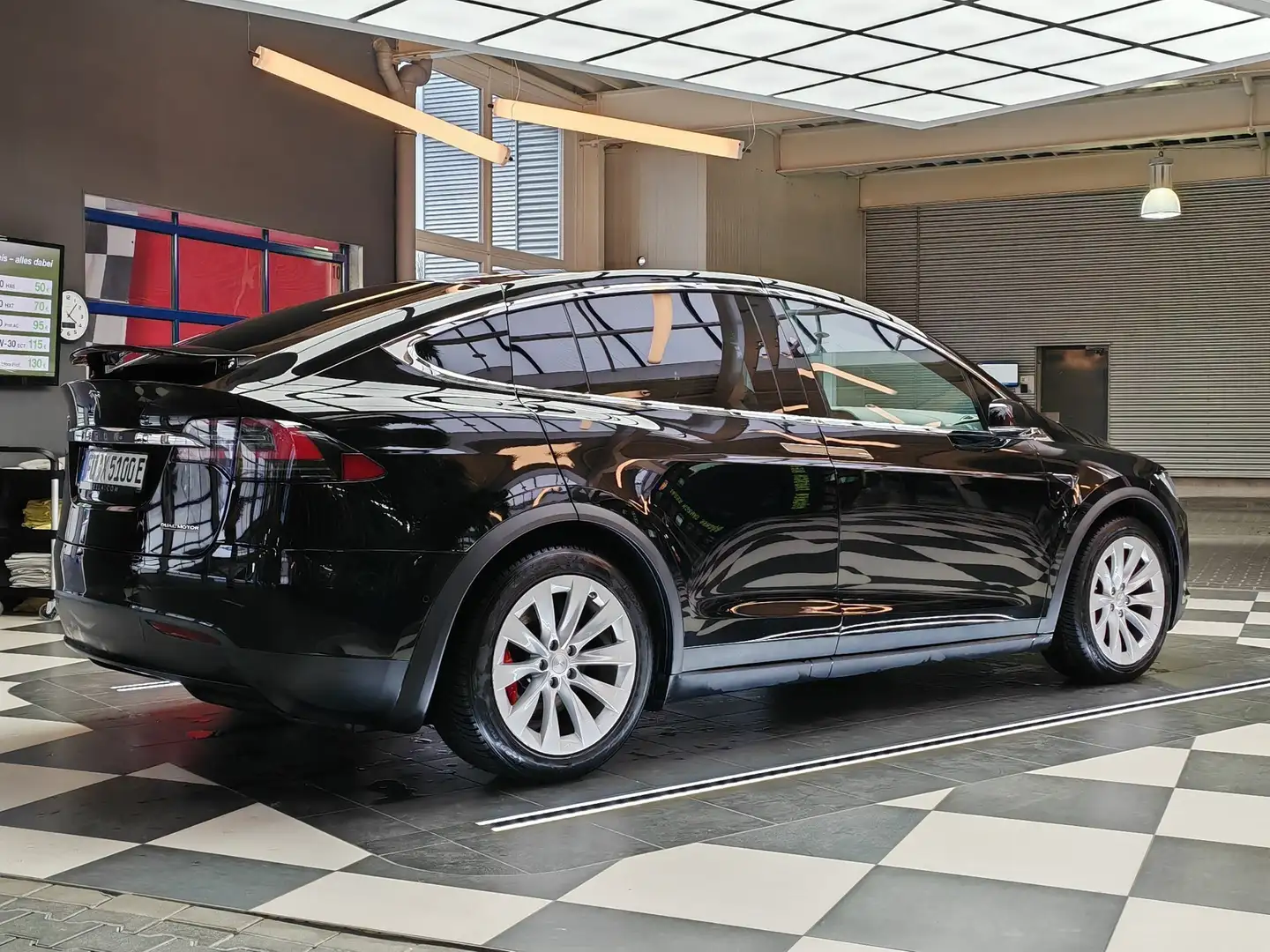 Tesla Model X RAVEN Performance Ludicrous Чорний - 2