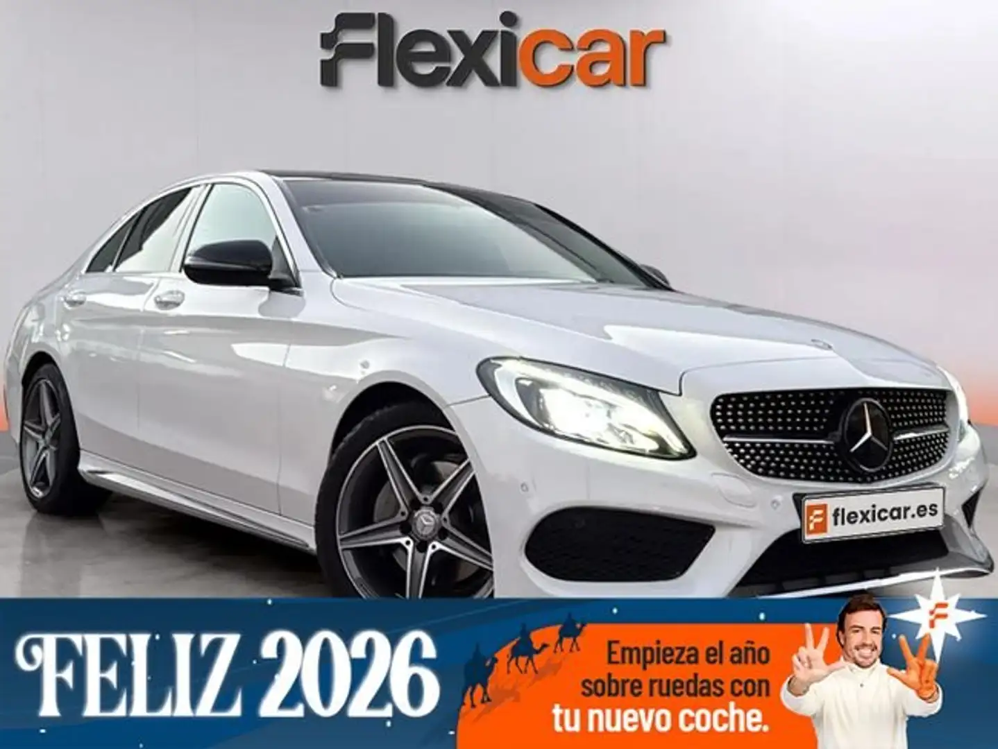 Mercedes-Benz C 220 220CDI Elegance Aut. Blanc - 1