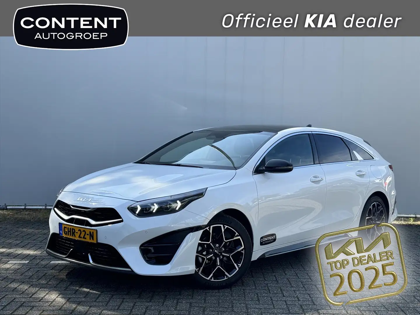 Kia ProCeed / pro_cee'd 1.5 T-GDi 140pk GT-Line I Panoramisch Schuif/Kante Wit - 1