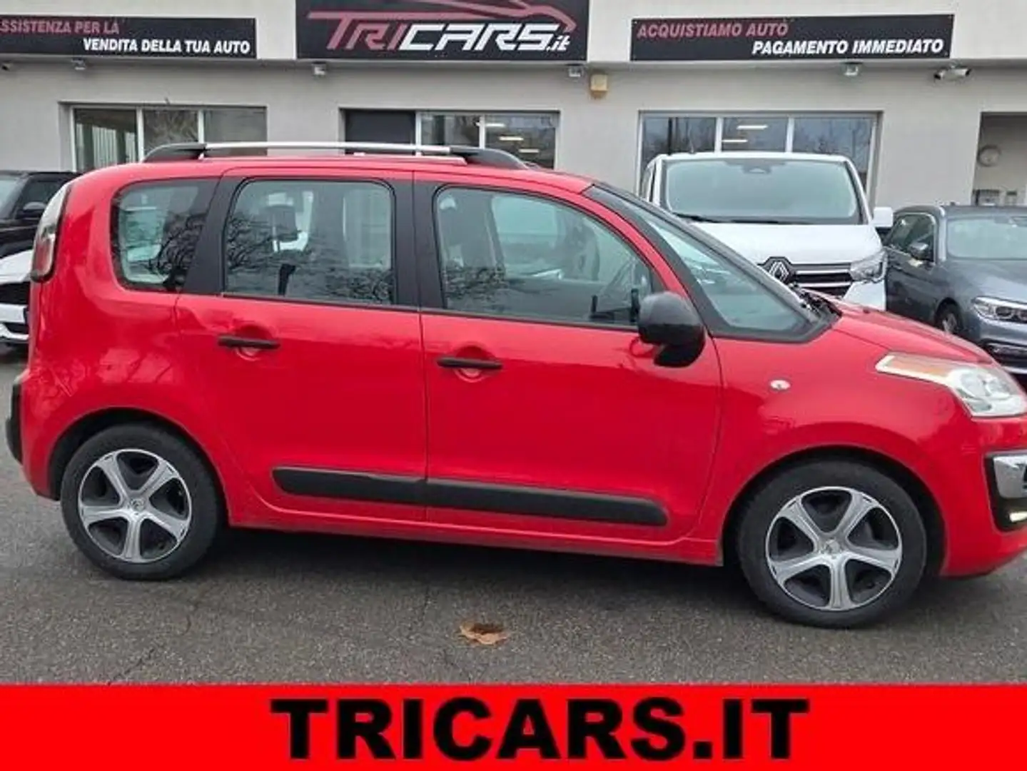 Citroen C3 Picasso 1.4 vti Exclusive 95cv PERMUTE UNICOPR. OK NEOPAT. Rouge - 1