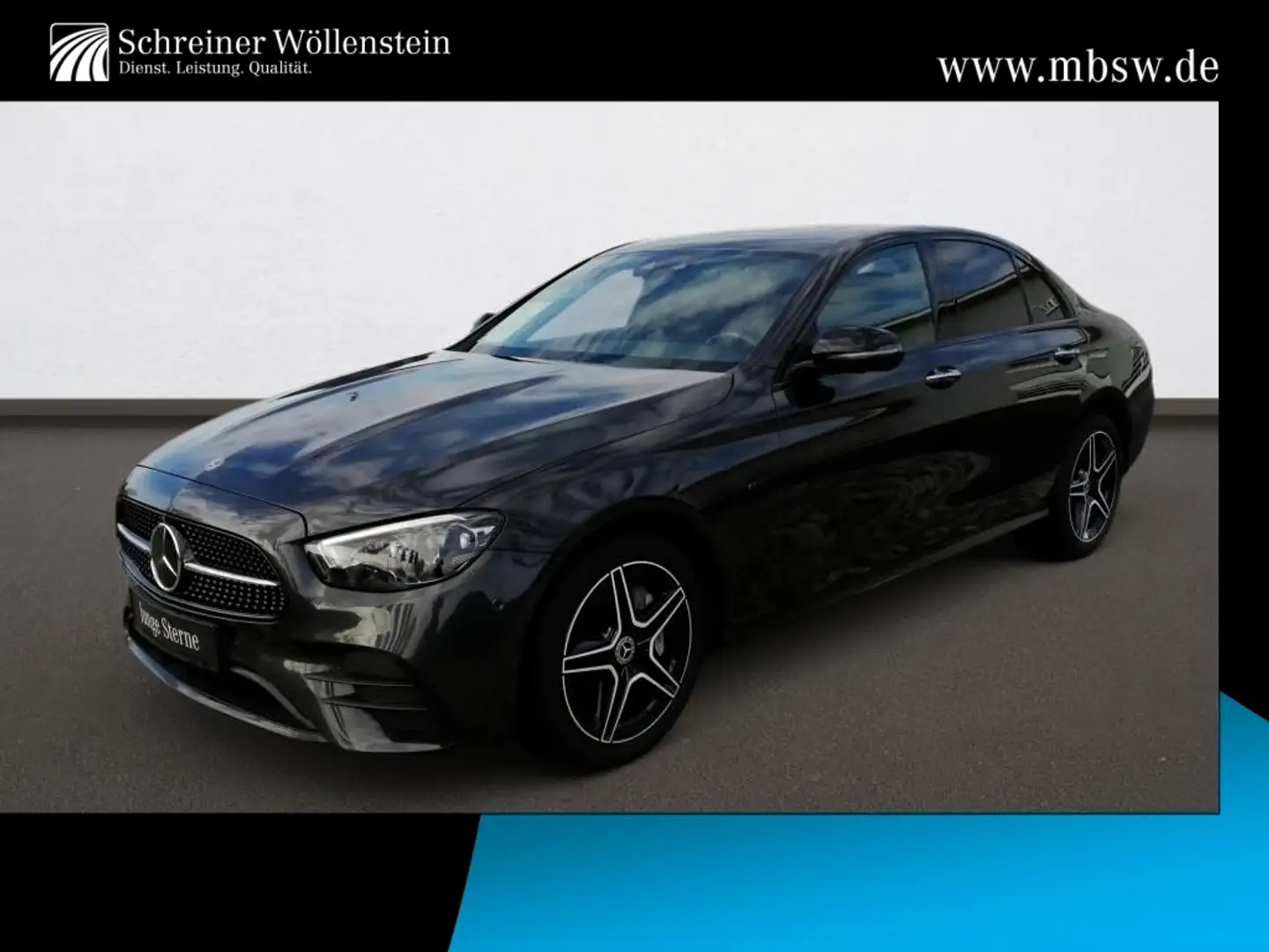 Mercedes-Benz E 300 de AMG*SHD*Night*360°*Burm*AHK*Distr*KeyG Grau - 1