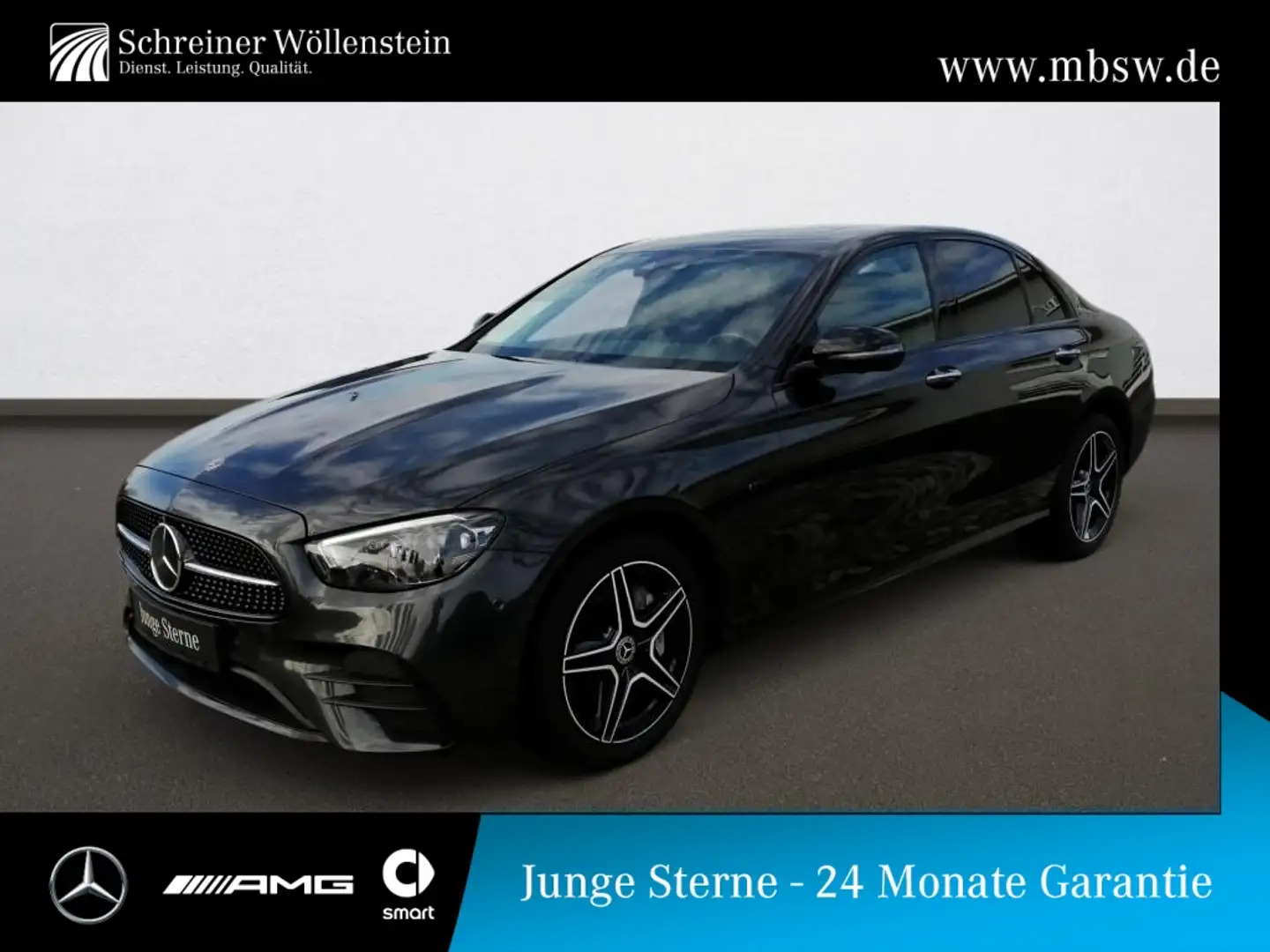 Mercedes-Benz E 300 de AMG*SHD*Night*360°*Burm*AHK*Distr*KeyG Gris - 1
