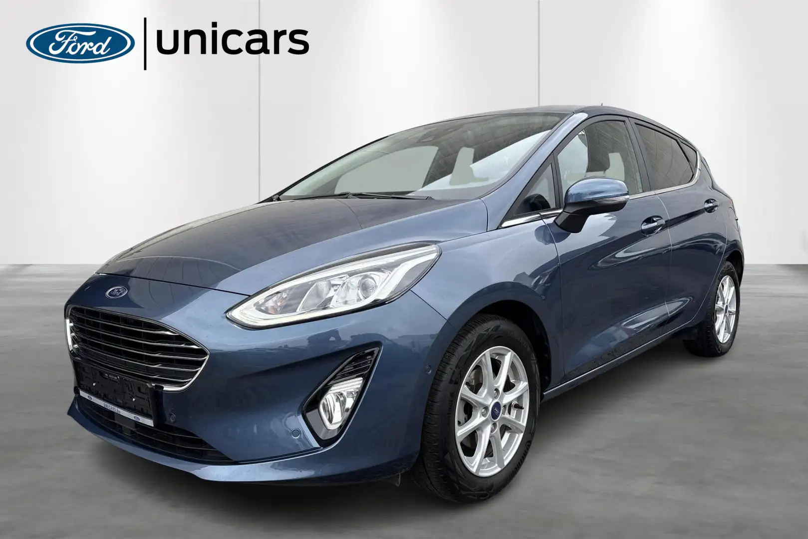 Ford Fiesta 1.0i EcoBoost 70kW TITANIUM Blauw - 1
