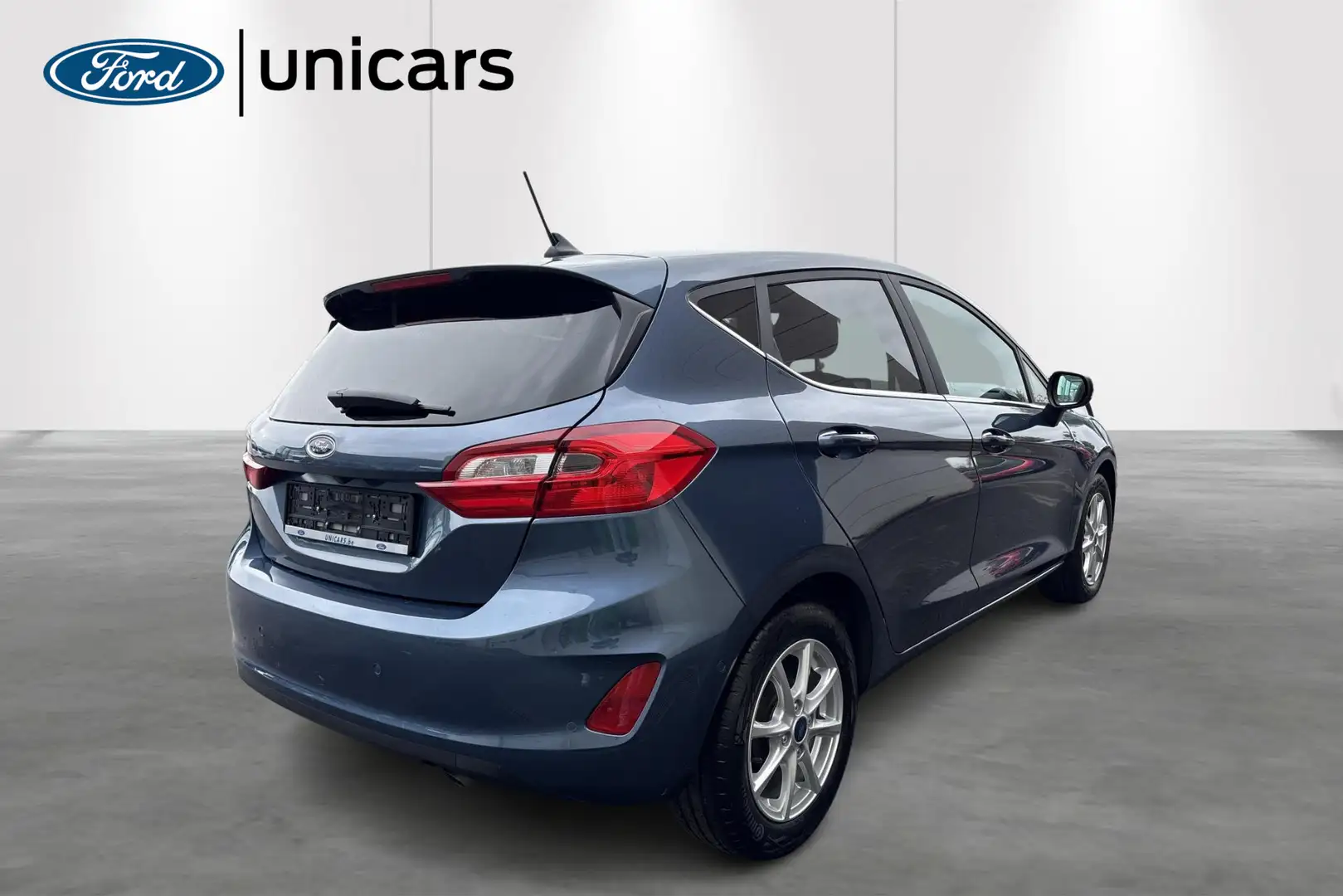 Ford Fiesta 1.0i EcoBoost 70kW TITANIUM Blauw - 2