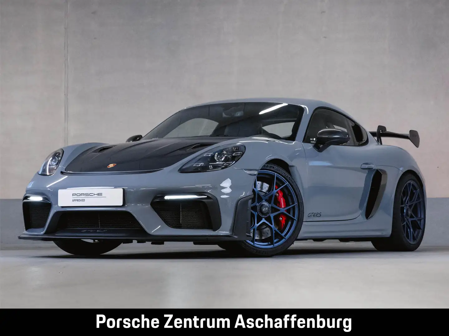 Porsche Cayman 718 Cayman GT4 RS Weissach-Paket Liftsystem Gris - 1