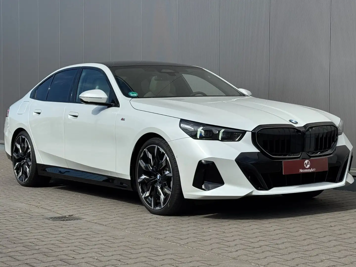 BMW 520 d M-Sport Ionic Pano ParkAss LED Alu21'3J-Gar Blanc - 2