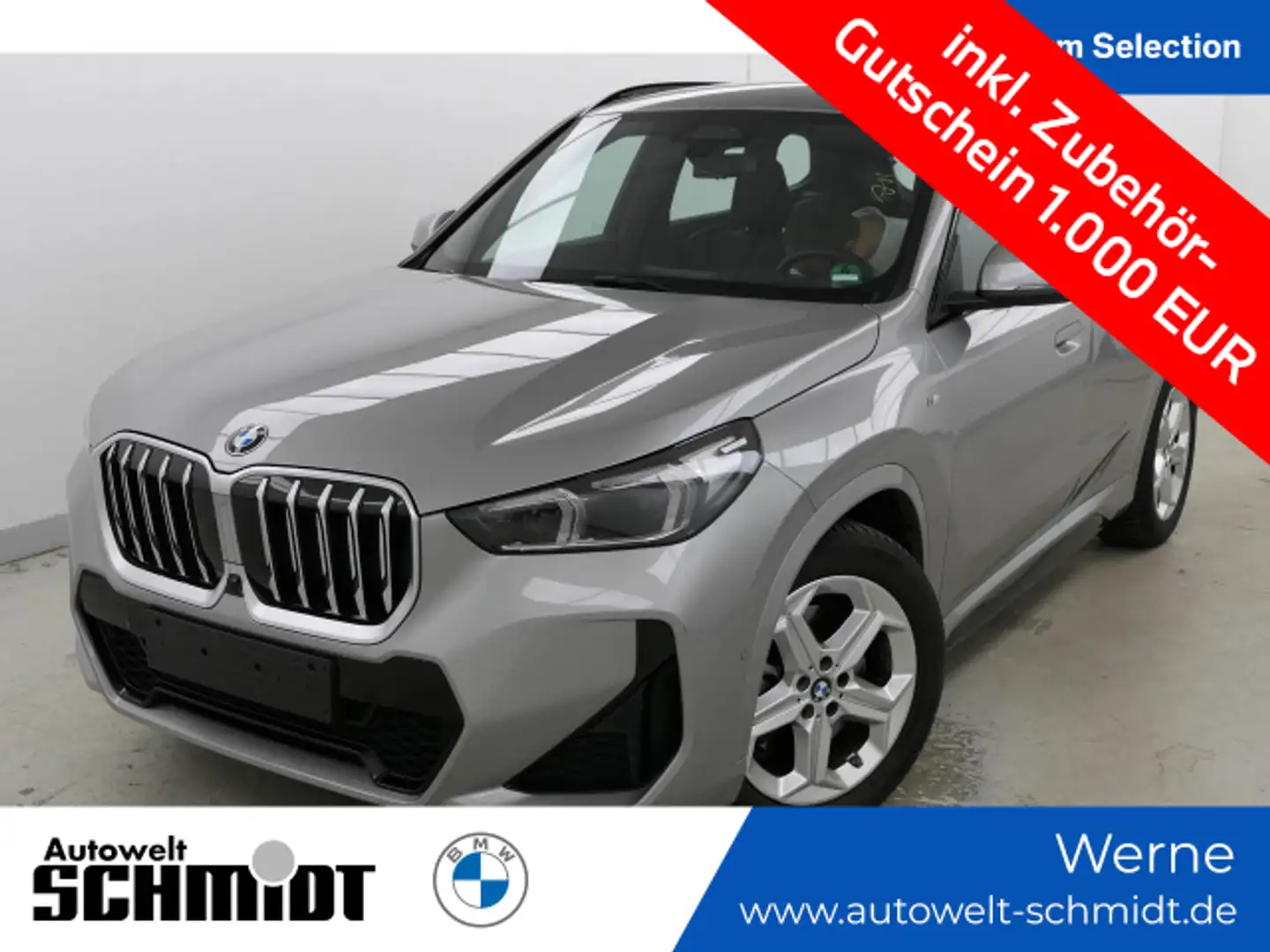 BMW X1 xDrive23d M Sport + GARANTIE-bis-02.2030 Silber - 1