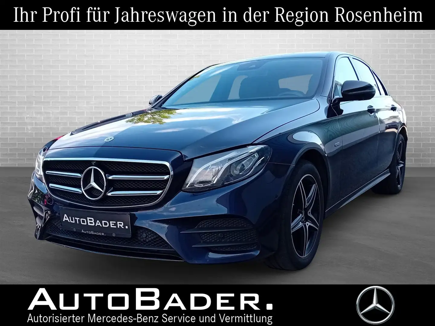 Mercedes-Benz E 300 E 300 de AMG LED Comand W-Screen 360° NIGHT TotW Blau - 1