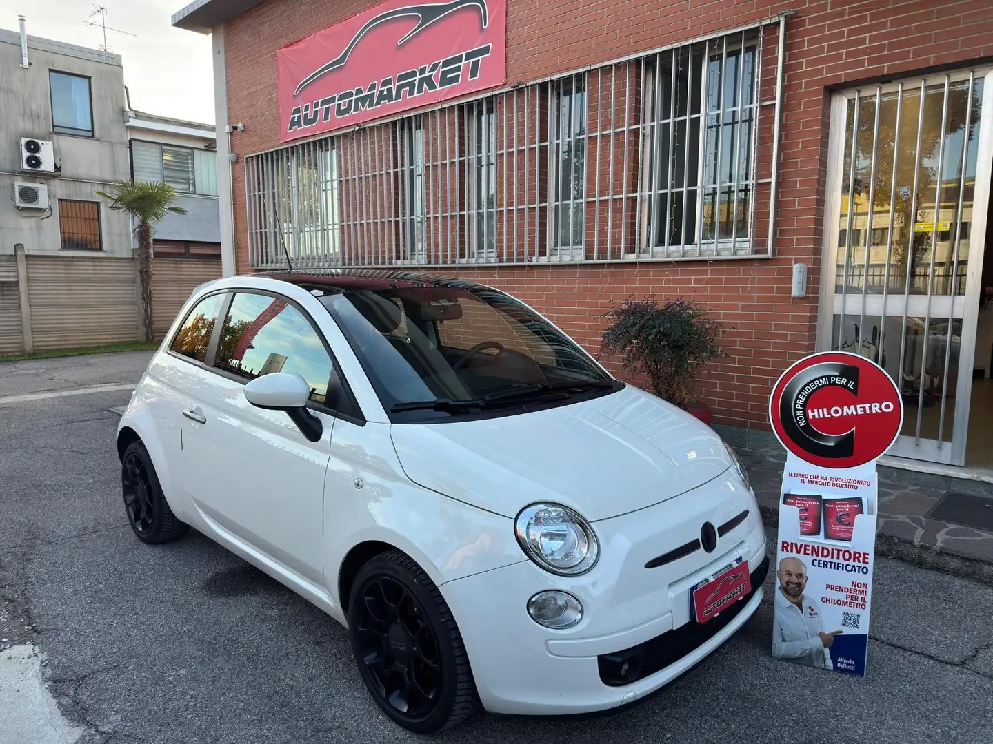Fiat 500 0.9 t.air t. Sport 85cv TETTO Bianco - 1